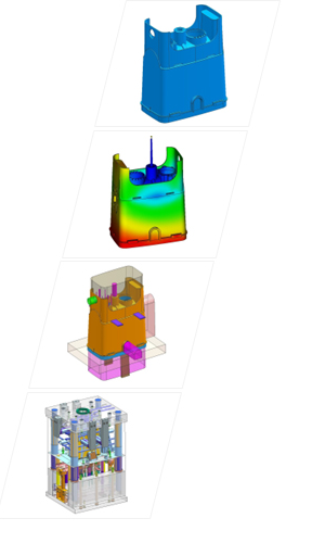 Stages of our Mold Design